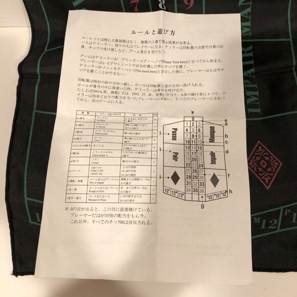 Tabletop Roulet Game Complete Vintage in Case - Picture 9 of 14